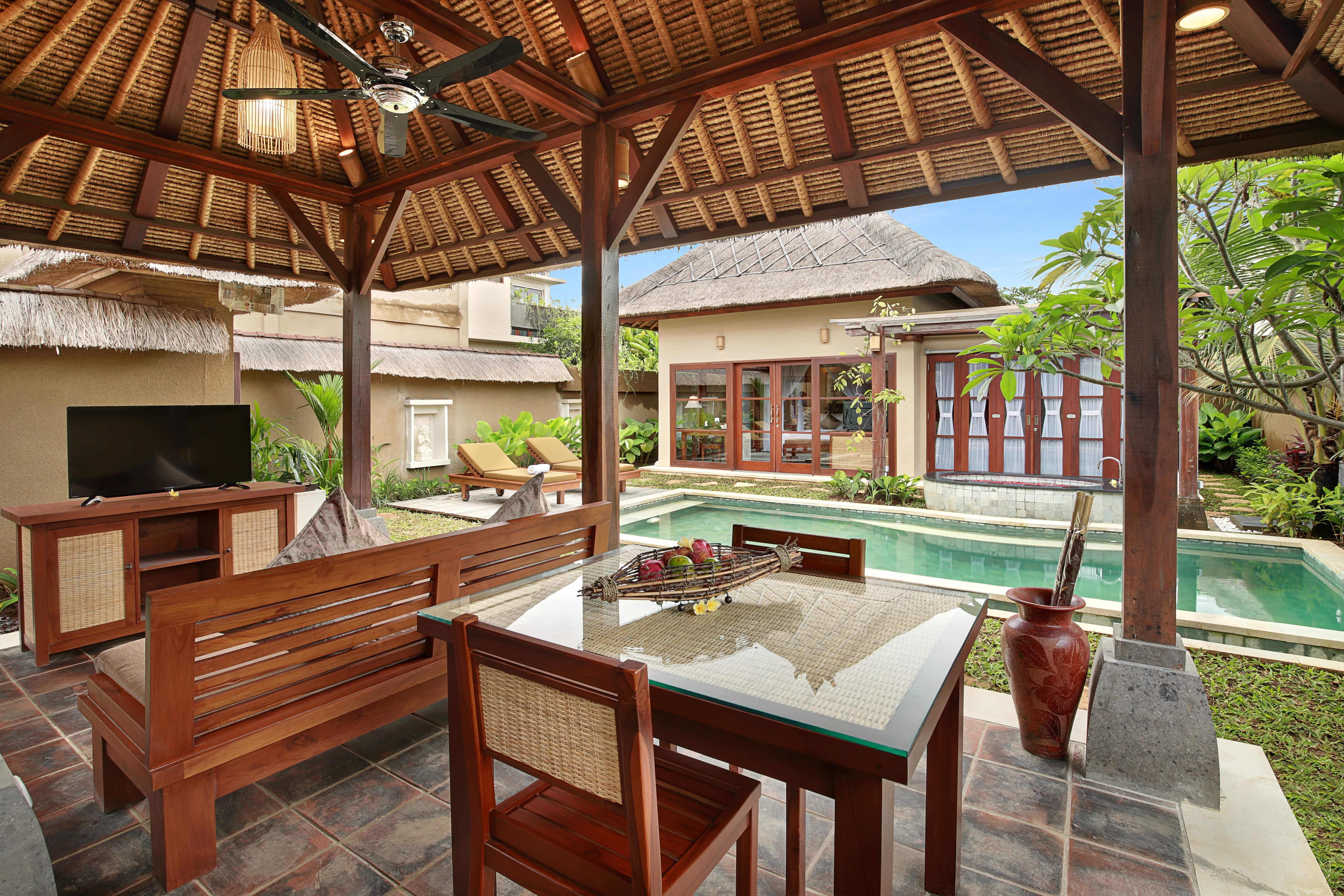 Ubud Nyuh Bali Resort & Spa Εξωτερικό φωτογραφία A villa at the resort