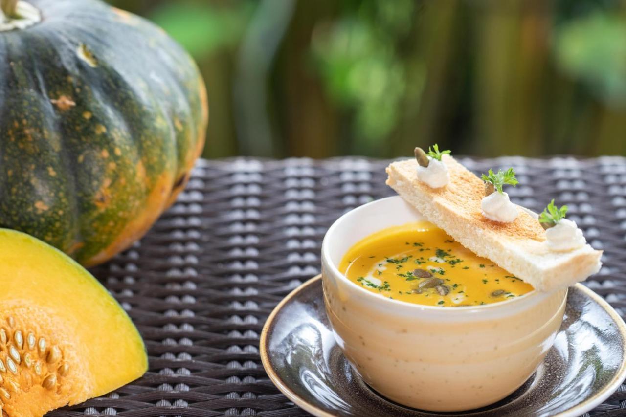 Ubud Nyuh Bali Resort & Spa Εξωτερικό φωτογραφία Pumpkin soup