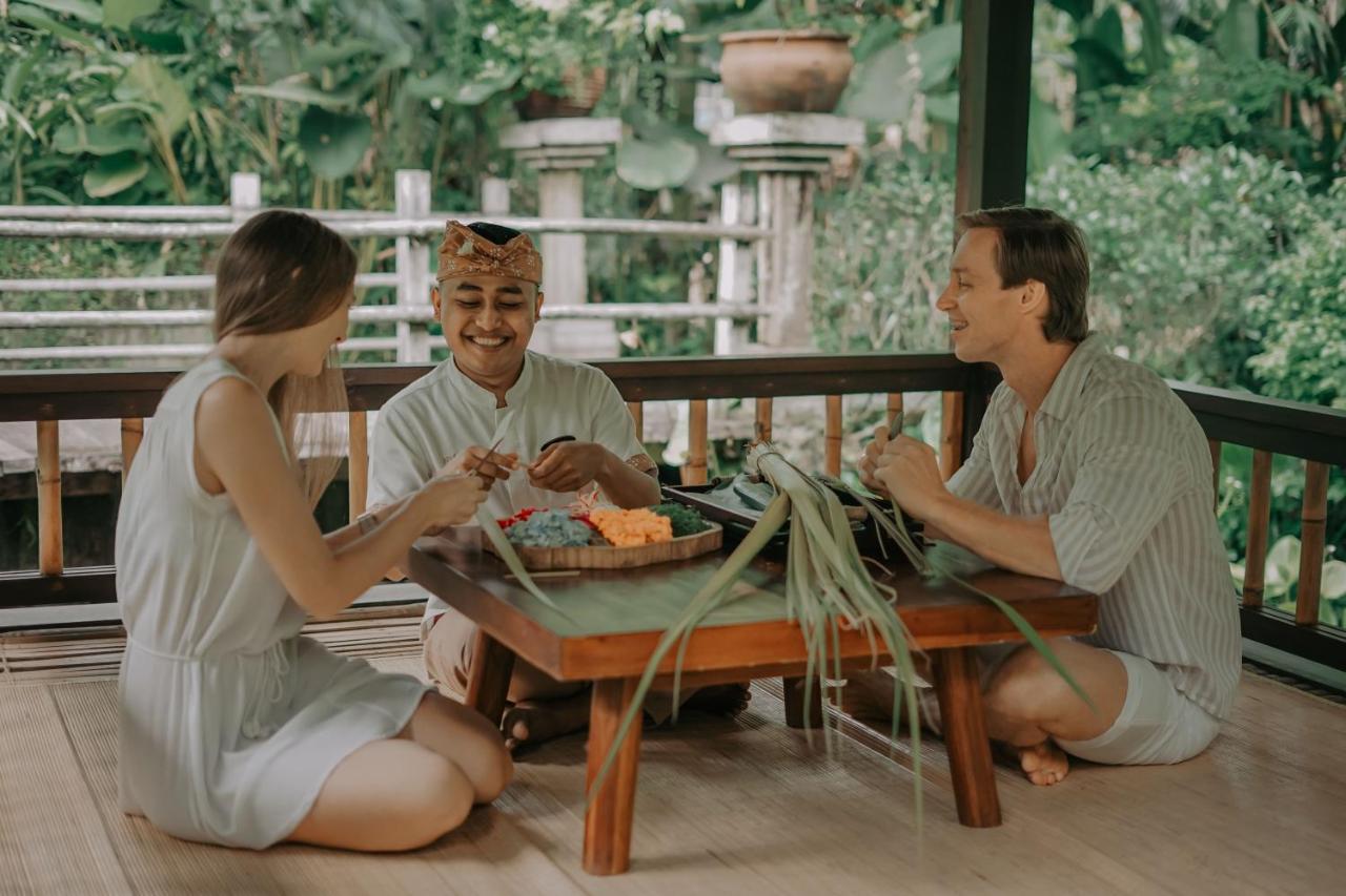 Ubud Nyuh Bali Resort & Spa Εξωτερικό φωτογραφία Ayurvedic cuisine