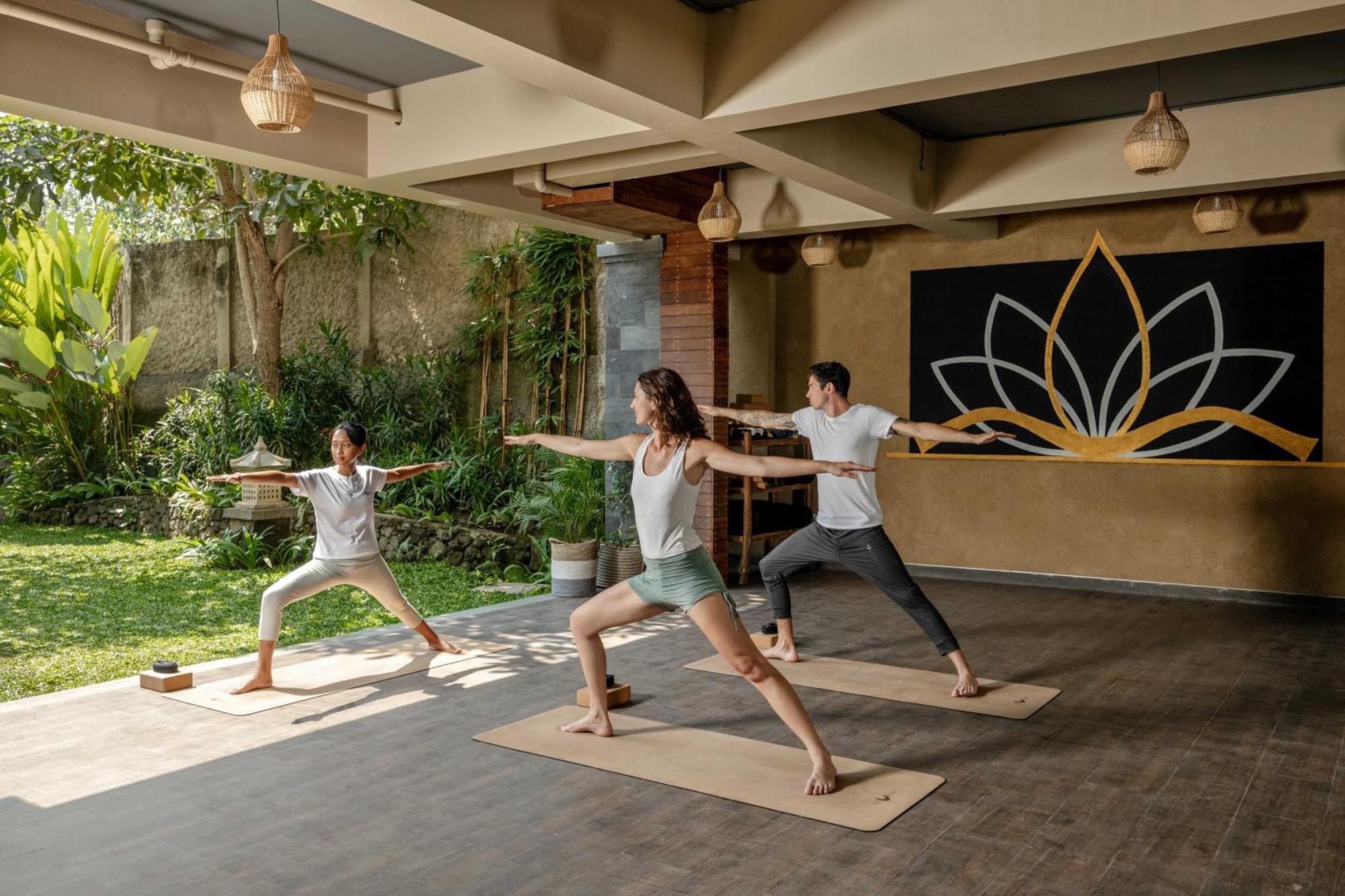 Ubud Nyuh Bali Resort & Spa Εξωτερικό φωτογραφία The Yoga Studio